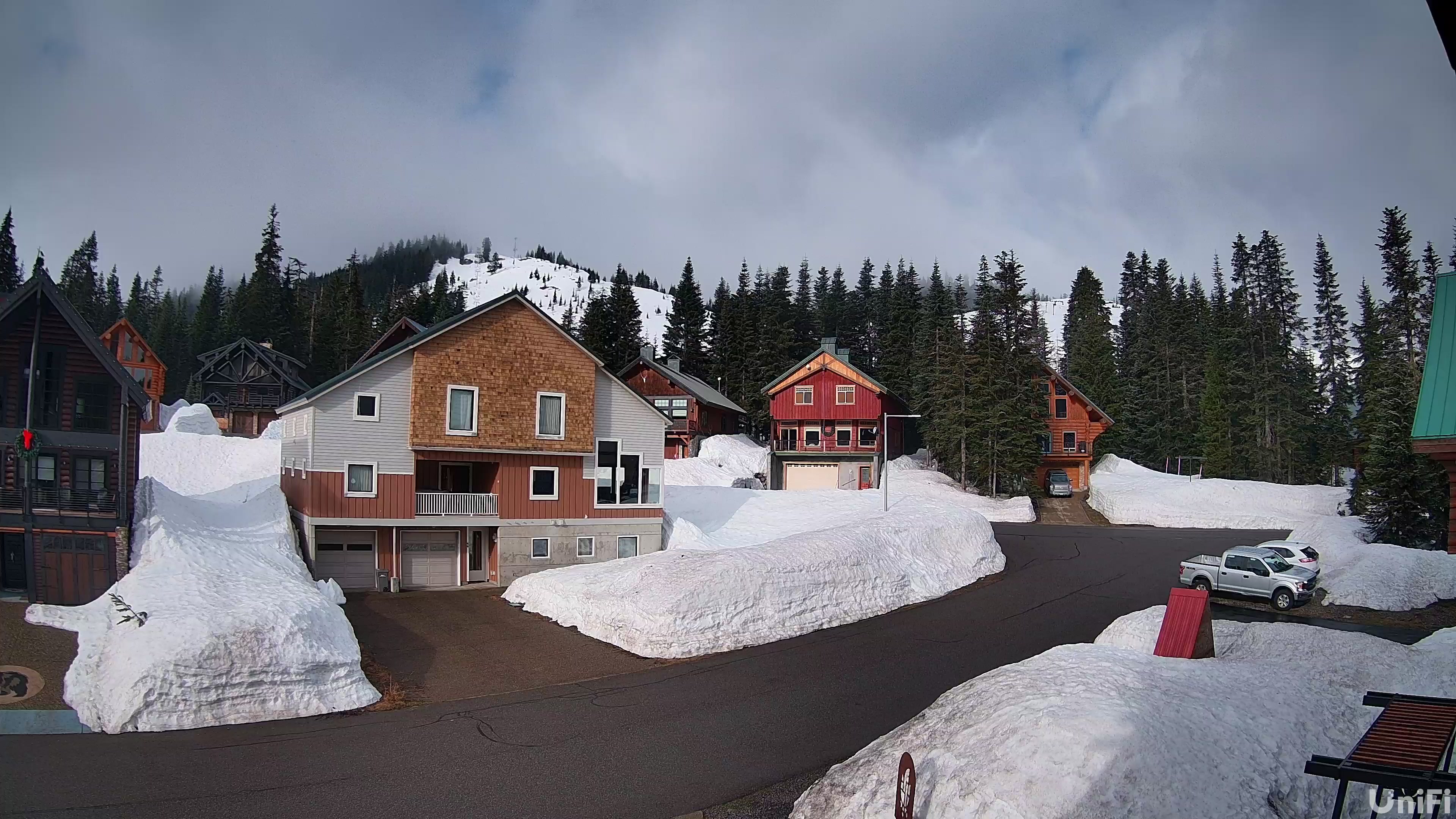 A warm get away to the Fire Lodge deep in the middle of winter.